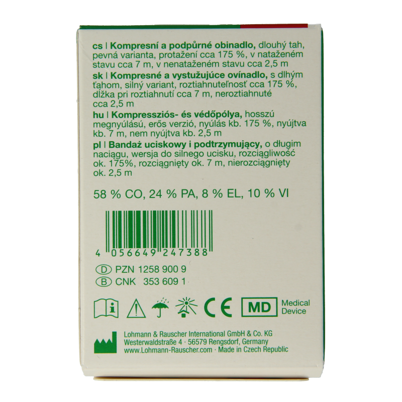 Dauerbinde K elastische zwachtel 7m x 8cm - Afbeelding 4