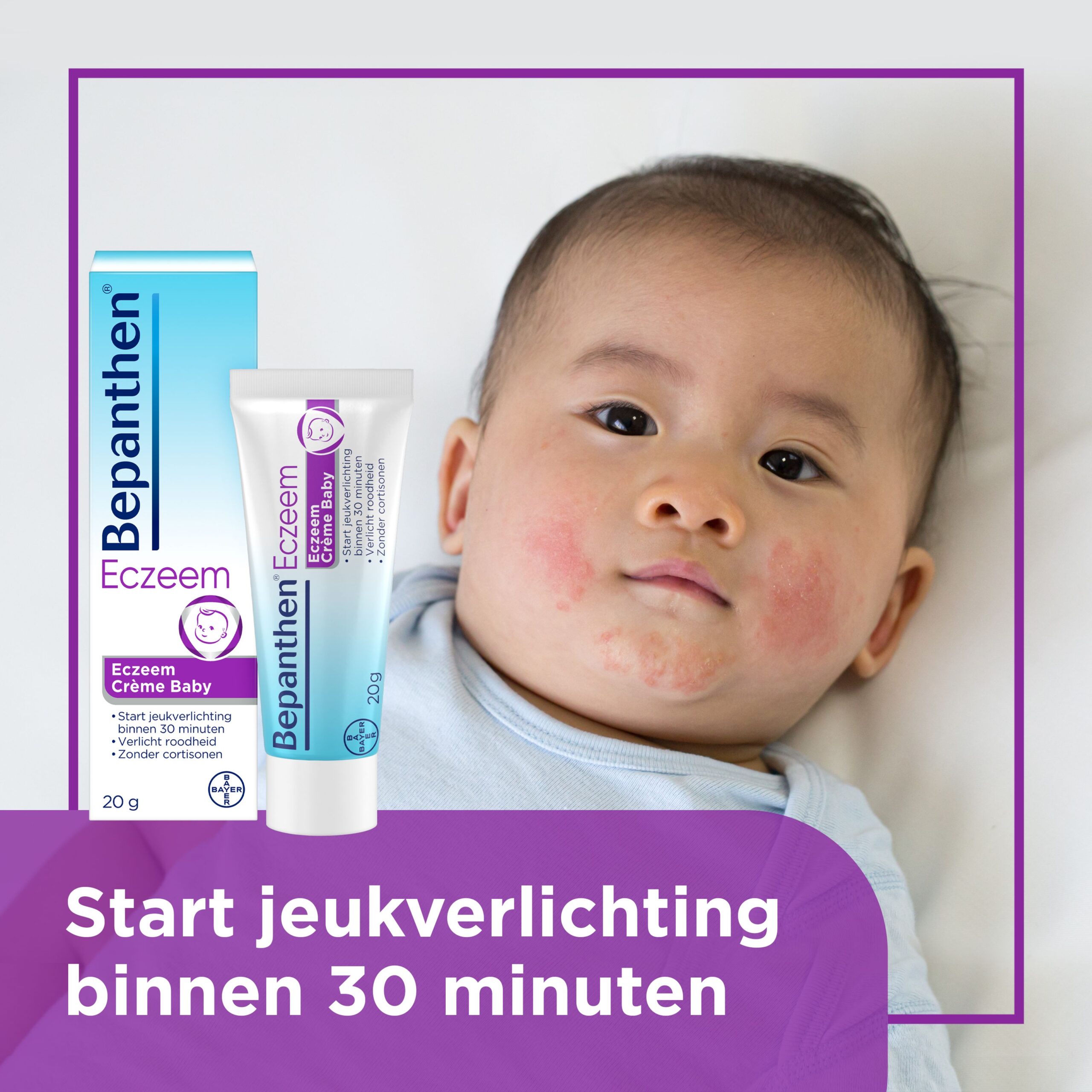 Bepanthen Eczeem baby creme - Afbeelding 2
