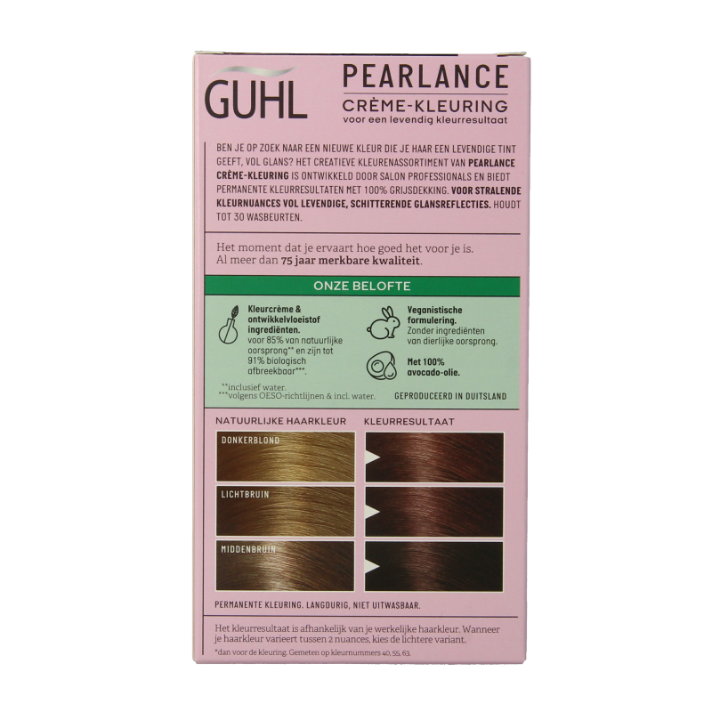 Guhl Intensieve cremekleur 55 warm roodbruin - Afbeelding 4