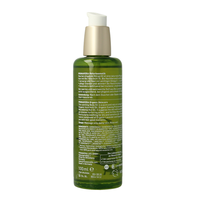 Primavera Relax body oil - Afbeelding 3