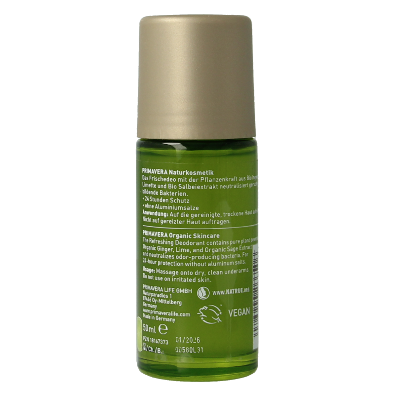 Primavera Deodorant pure joy refreshing - Afbeelding 3