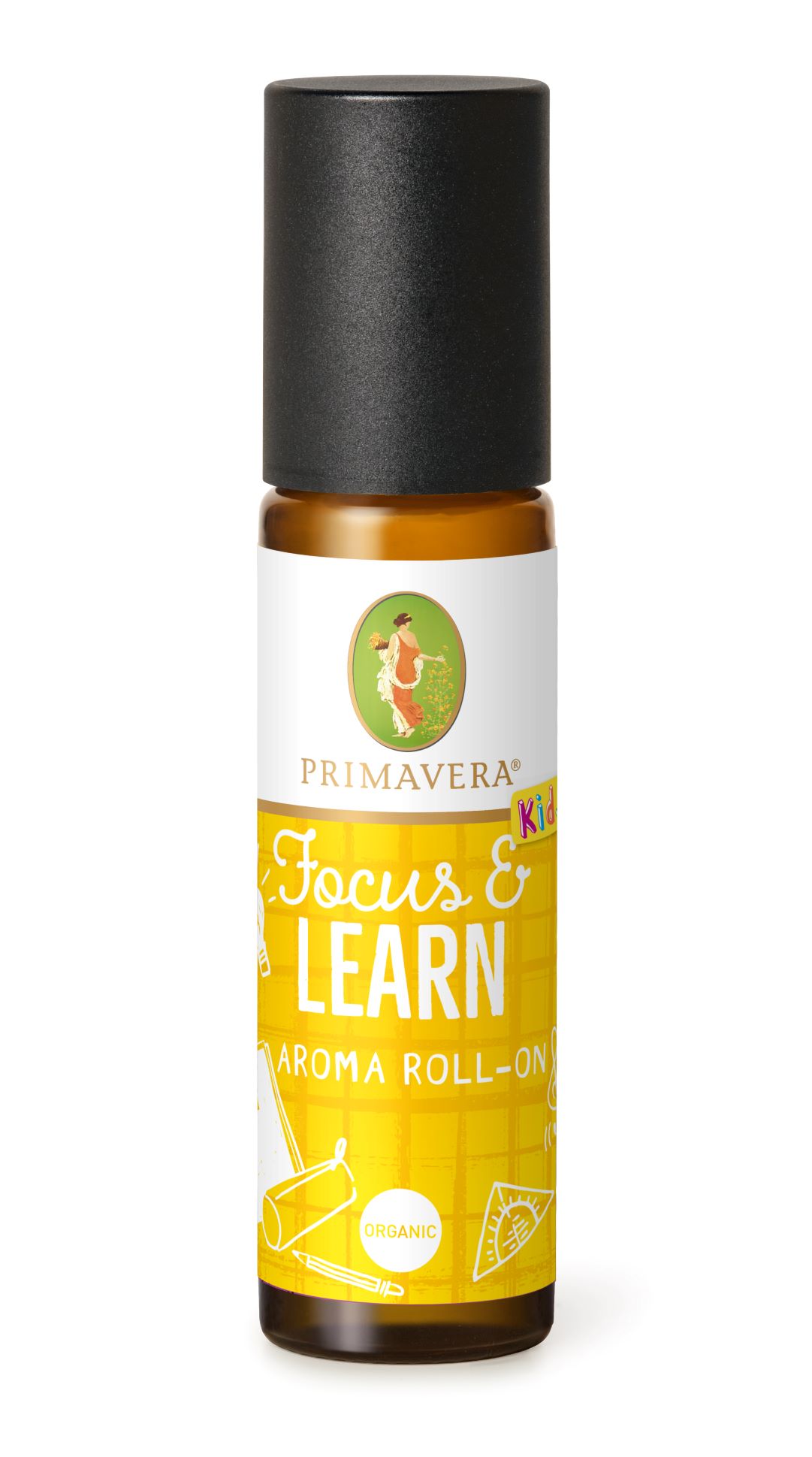Primavera Organic aroma roll-on focus&learn