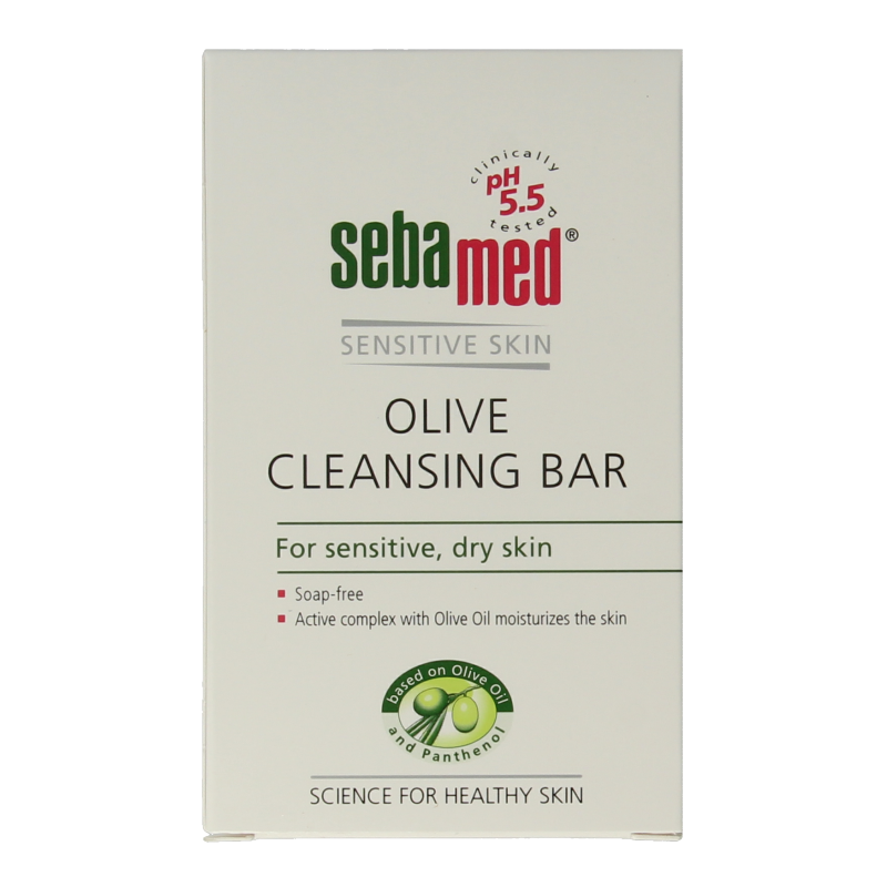 Sebamed Zeepvrije wastablet olijf