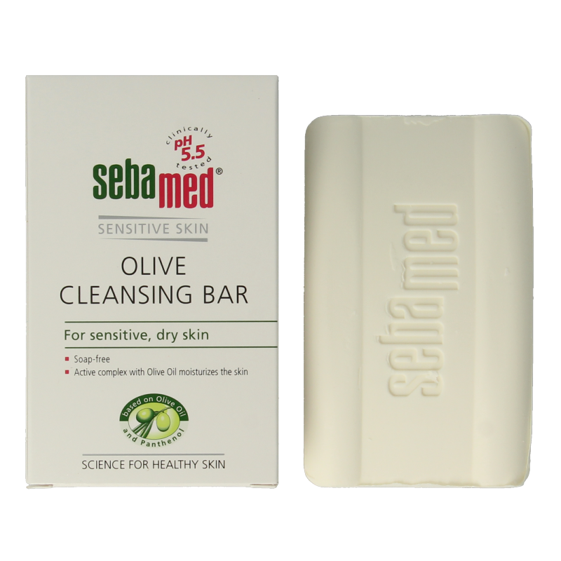 Sebamed Zeepvrije wastablet olijf - Afbeelding 2