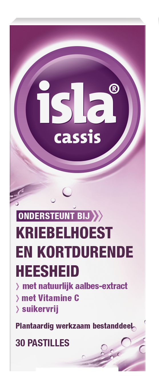 Isla Cassis keelpastille