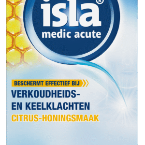 Isla Medic acute citrus honing keelpastilles