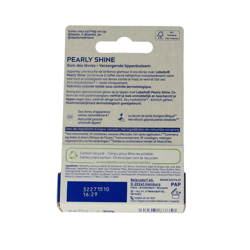 Labello Pearl & shine blister - Afbeelding 3