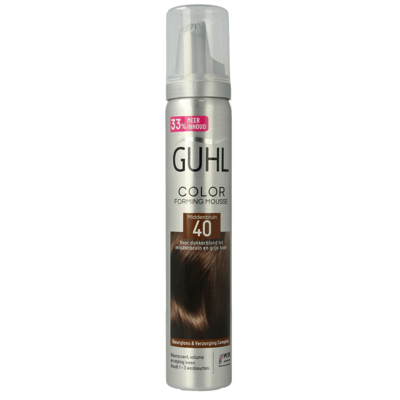 Guhl Color form mousse 40 middenbruin