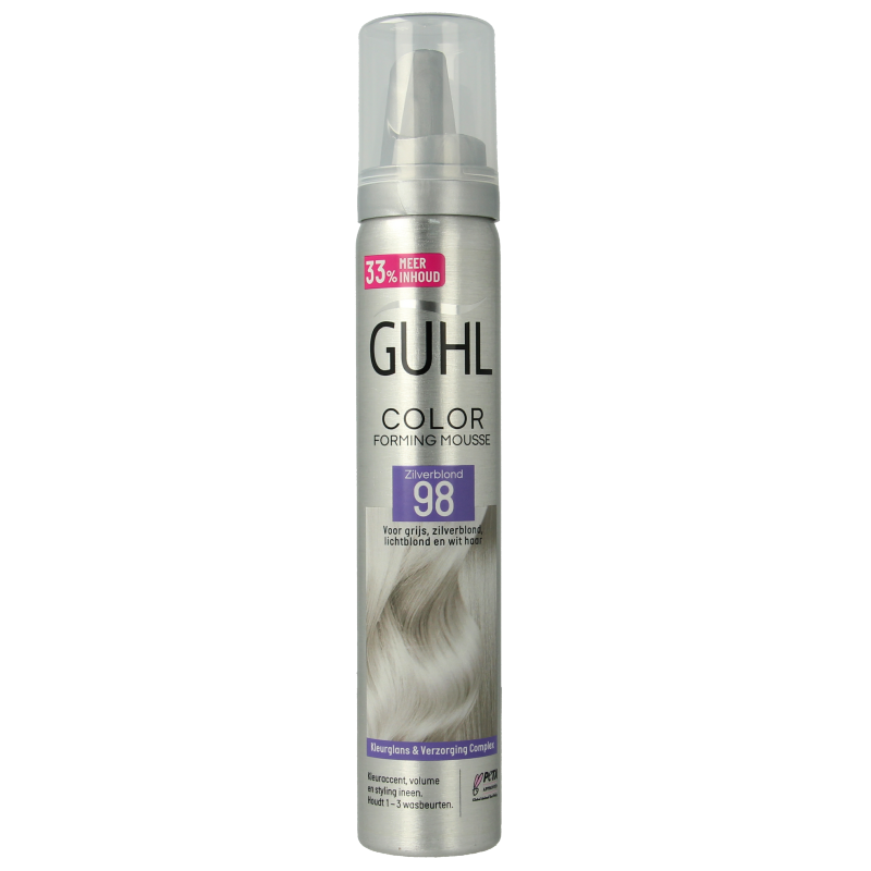 Guhl Color form mousse 98 zilverblond