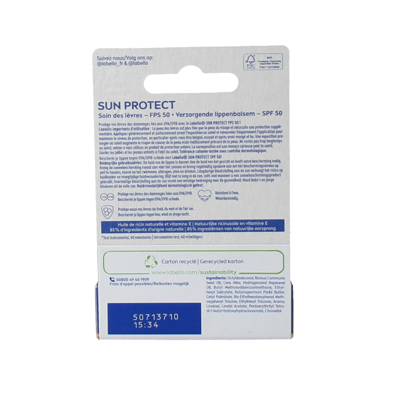 Labello Sun protect SPF50 - Afbeelding 2