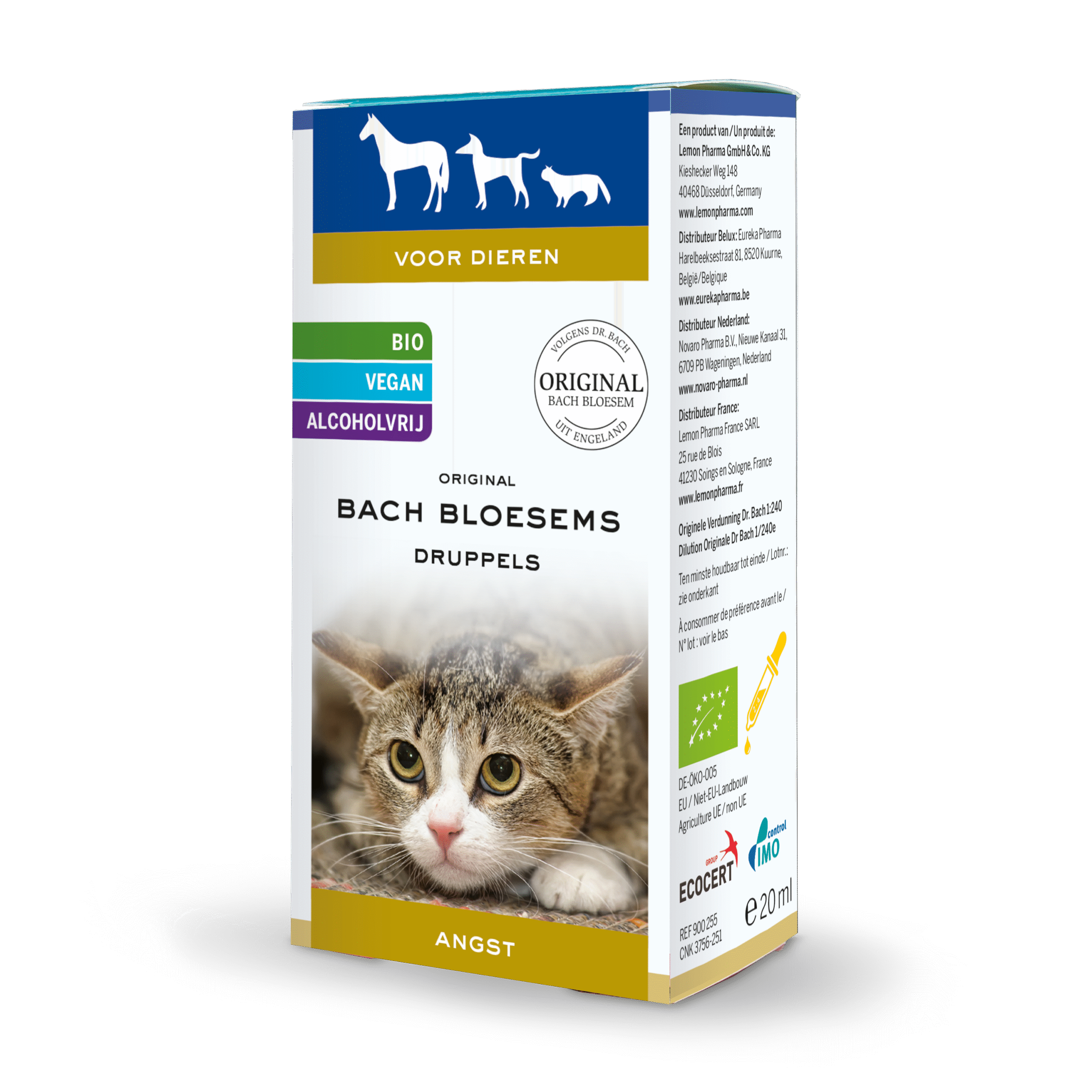 Bach Bloesem Bach bloesem dier angst bio