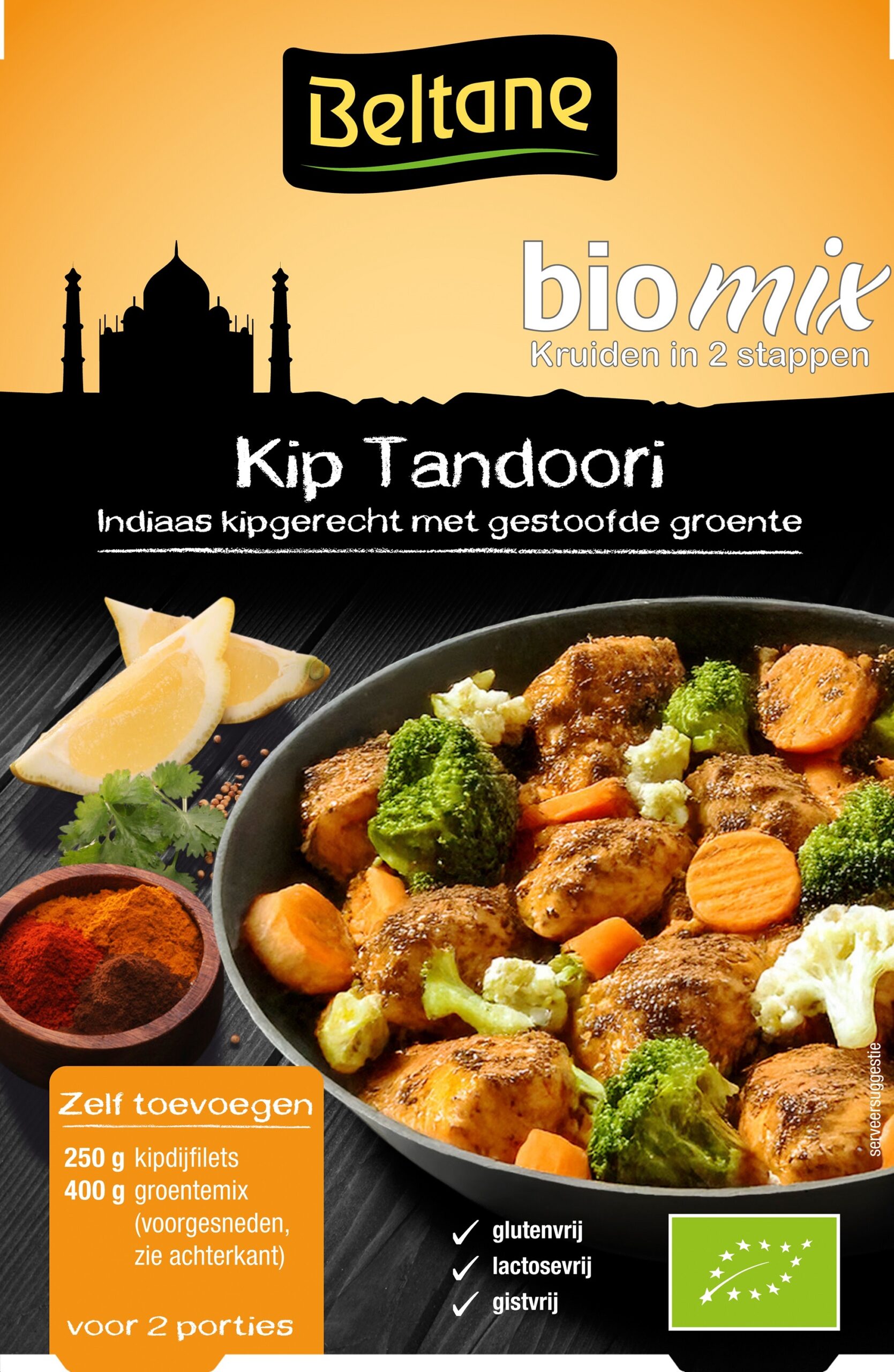 Beltane Kip tandoori kruiden bio