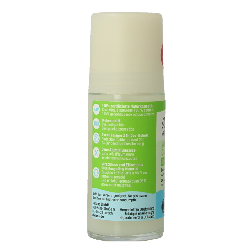 Alviana Deo roll-on limette - Afbeelding 2