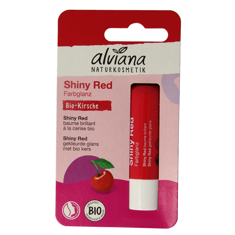 Alviana Lipverzorging shiny red