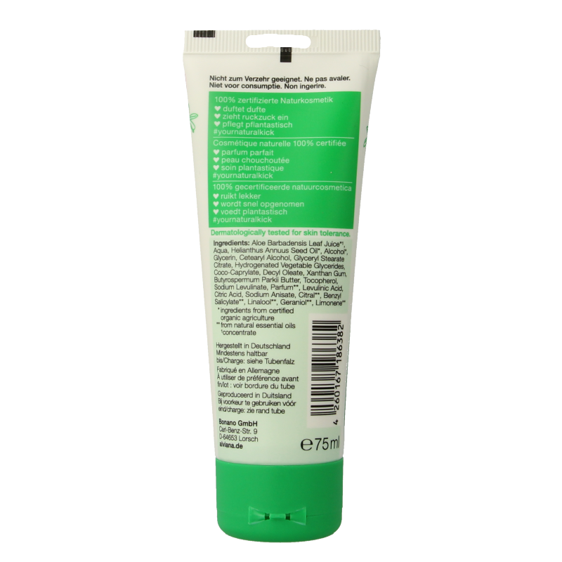 Alviana Handcreme soft hands - Afbeelding 2