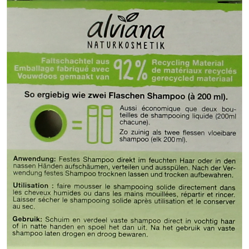 Alviana Shampoobar voor vet haar - Afbeelding 4