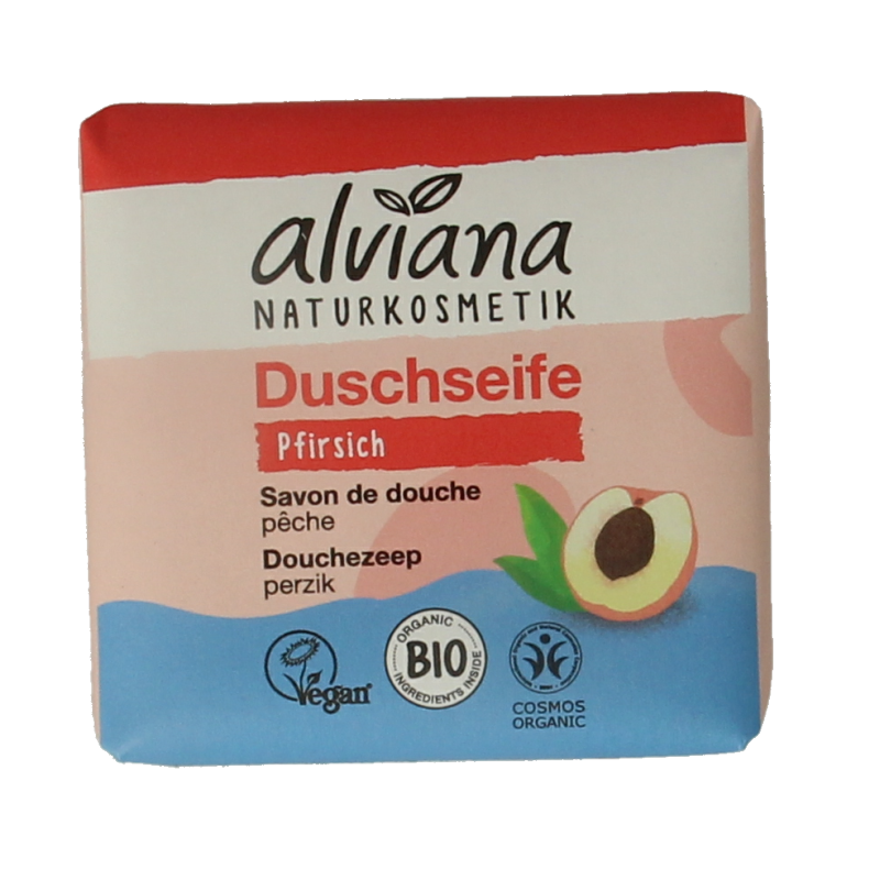 Alviana Douchezeep bodywash bar perzik