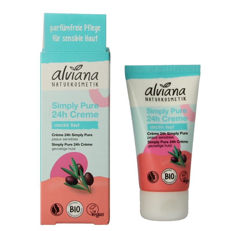 Alviana Simply pure 24h cream - Afbeelding 2