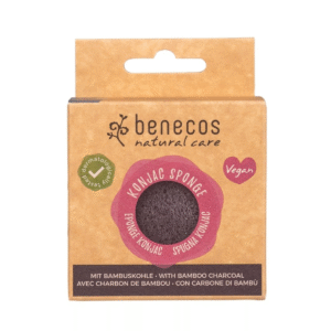 Benecos natural beauty Natural konjac sponge - black bamboo