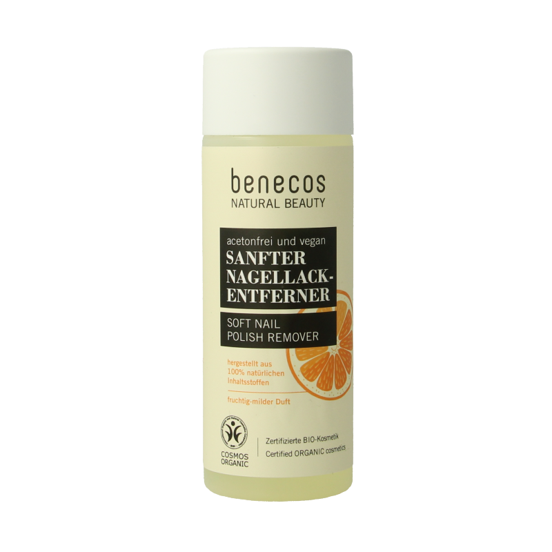 Benecos natural beauty Vegan nagellak remover plantbased