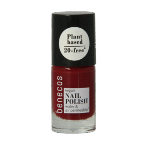 Benecos natural beauty Vegan nail polish cherry red 20-free plantbased