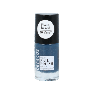 Benecos natural beauty Vegan nail polish nordic blue 20-free plantbased