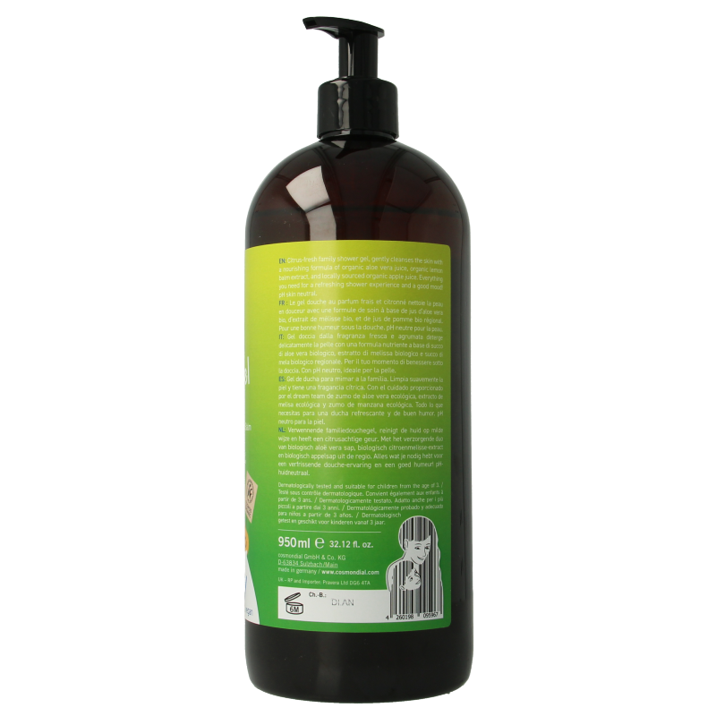 Benecos natural beauty Natural showergel family size wellness moment - Afbeelding 3