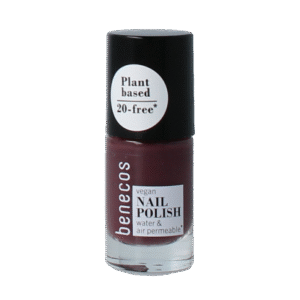 Benecos natural beauty Vegan nail polish sweet plum 20-free plantbased