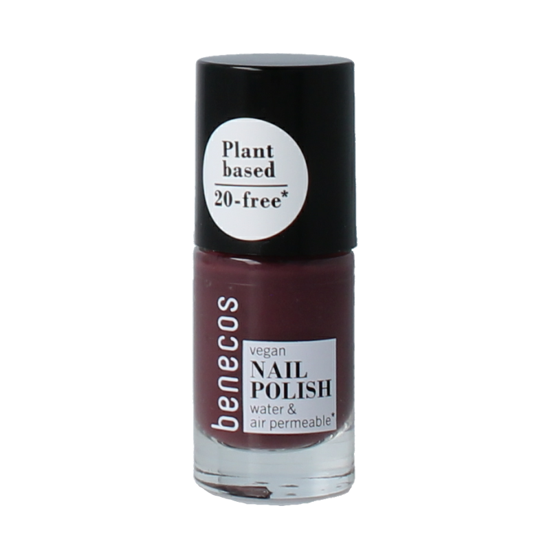 Benecos natural beauty Vegan nail polish sweet plum 20-free plantbased