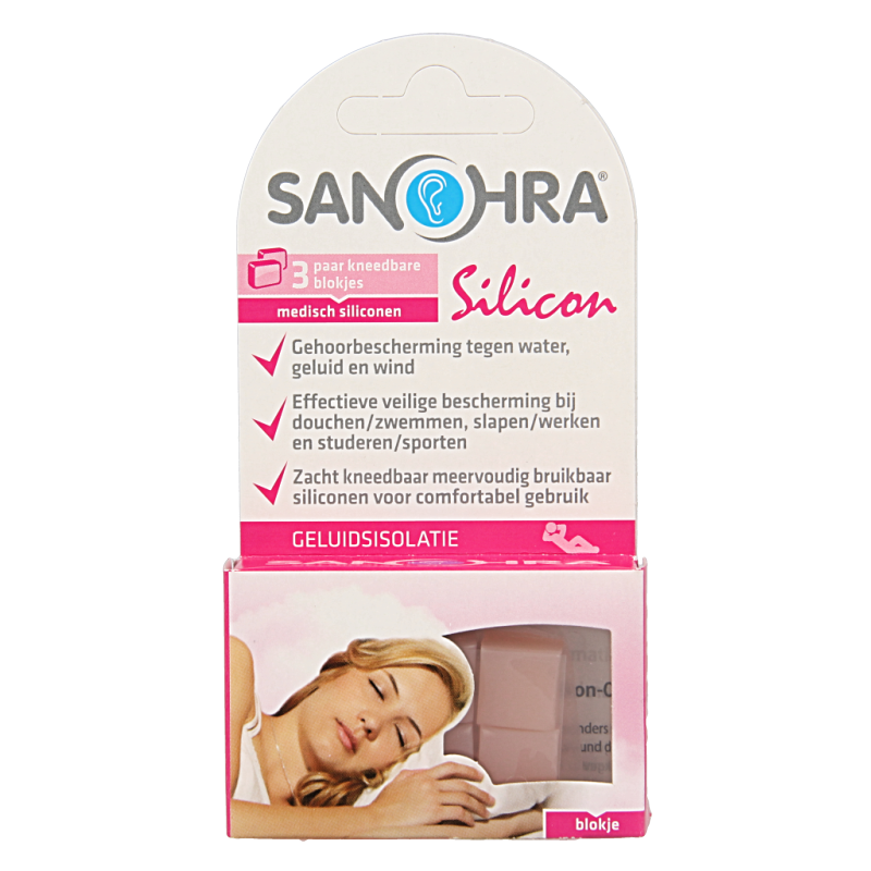 Sanohra Oordop silicon slaap universeel