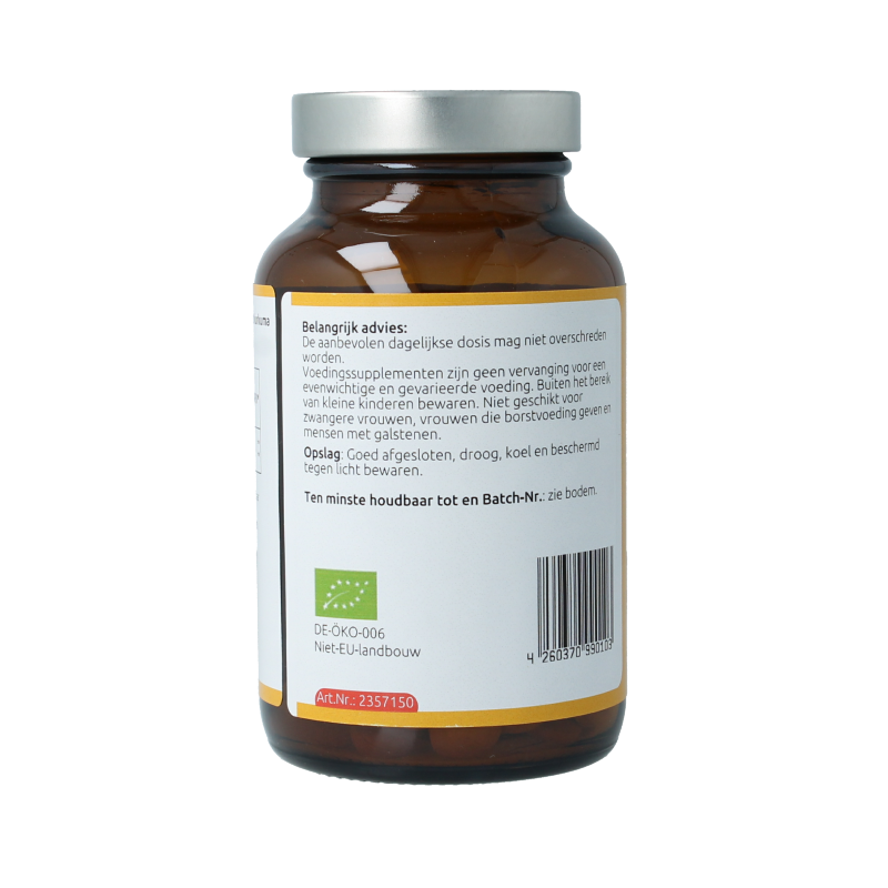 Hanoju Kurkumapoeder 500mg - Afbeelding 2