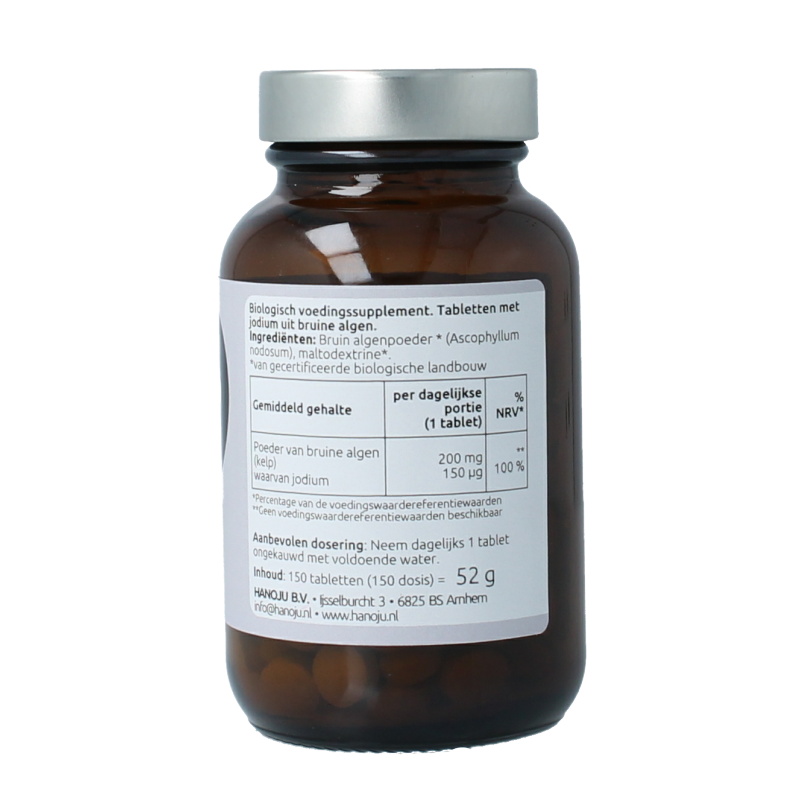 Hanoju Organische kelp 345mg - Afbeelding 3