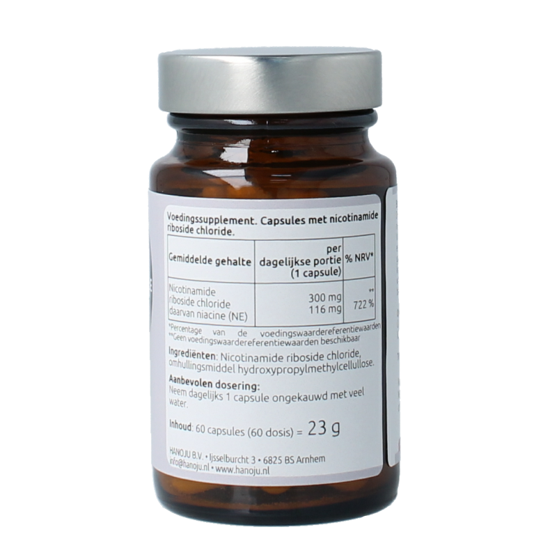 Hanoju NR Nicotinamide riboside 300mg - Afbeelding 3