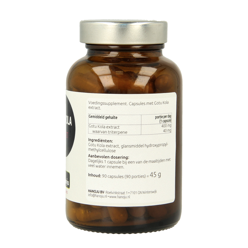 Hanoju Gotu kola extract 400mg - Afbeelding 3