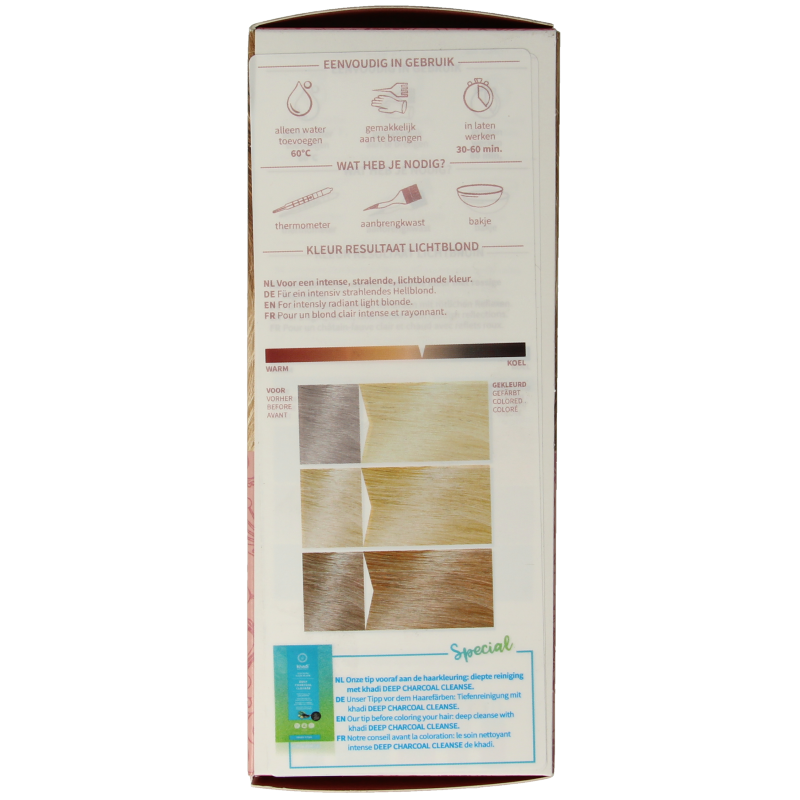 Khadi Haarkleur light blond - Afbeelding 4
