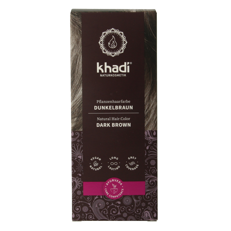 Khadi Haarkleur dark brown