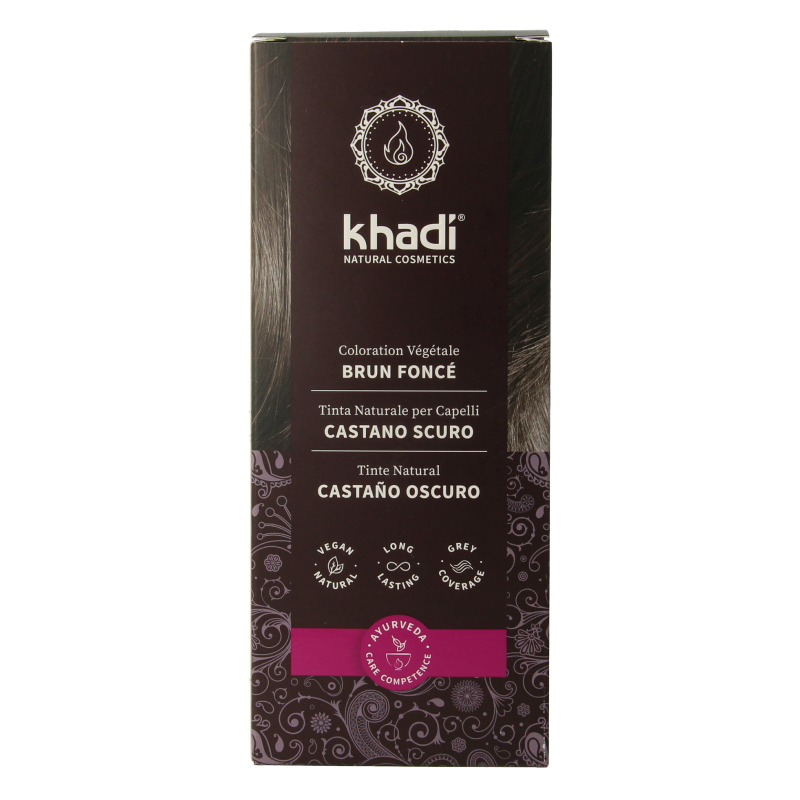 Khadi Haarkleur dark brown - Afbeelding 3