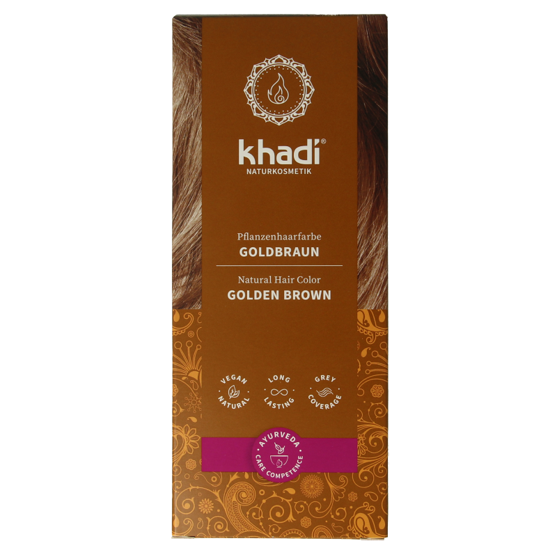 Khadi Haarkleur golden brown