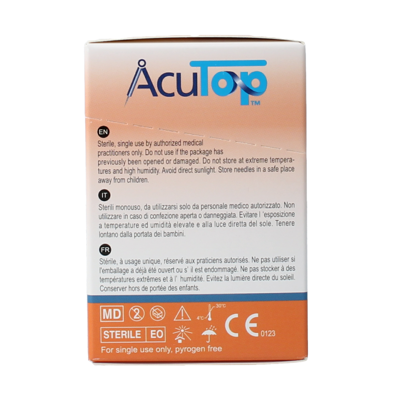 AcuTop KJ-T dry needle naald 0.25 x 30mm - Afbeelding 2