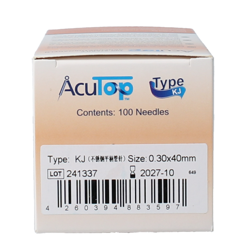 AcuTop KJ-T dry needle naald 0.30 x 40mm - Afbeelding 3