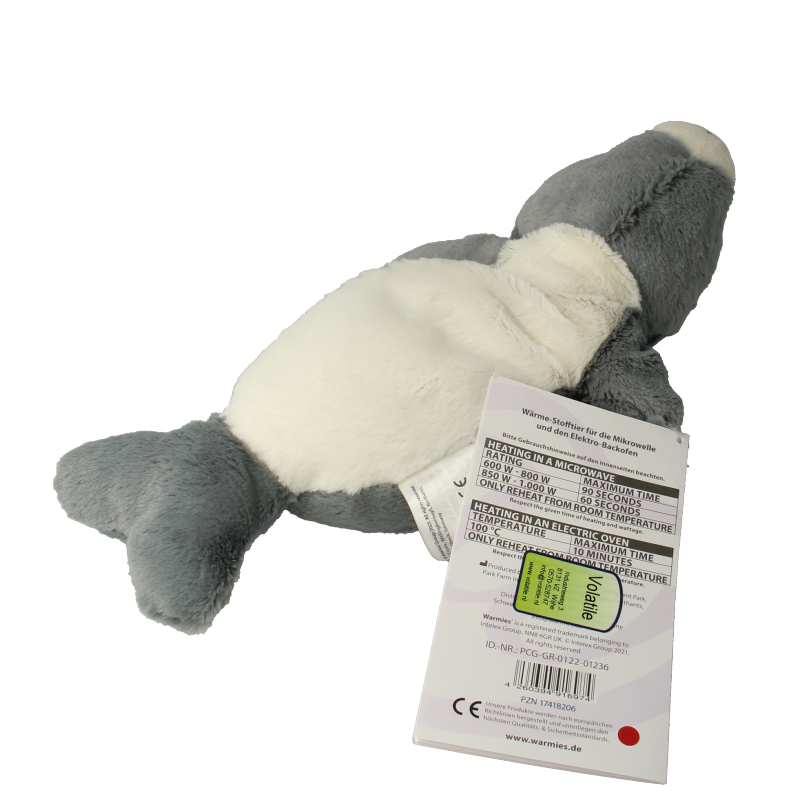 Warmies Zeehond grijs - Afbeelding 2