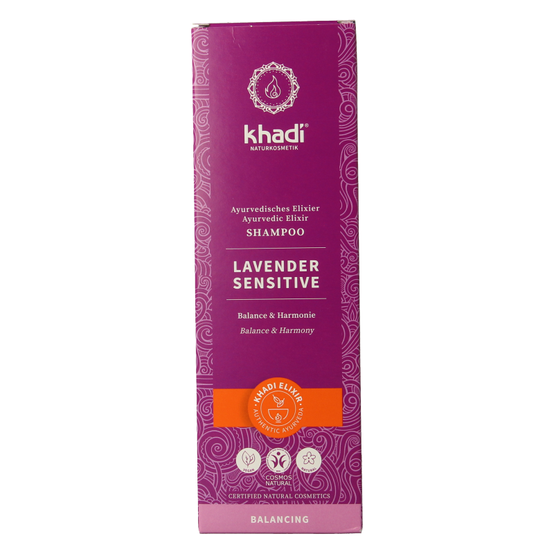 Khadi Shampoo elixer lavender sensitive - Afbeelding 4