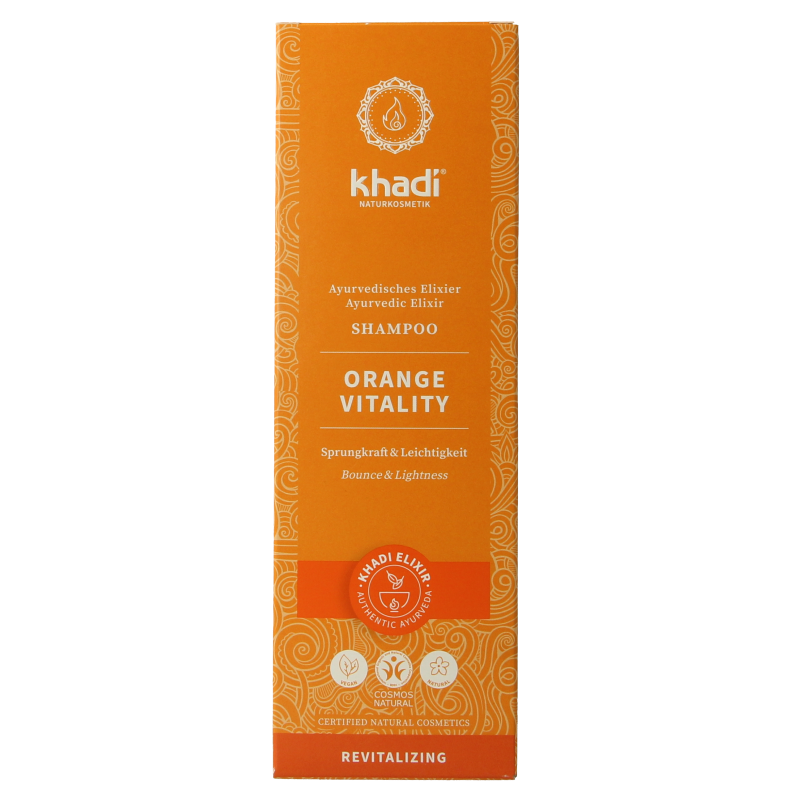 Khadi Shampoo elixer orange vitality