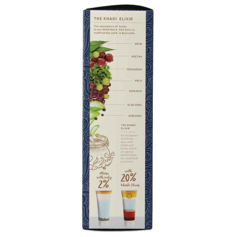 Khadi Shampoo elixer neem balance - Afbeelding 5