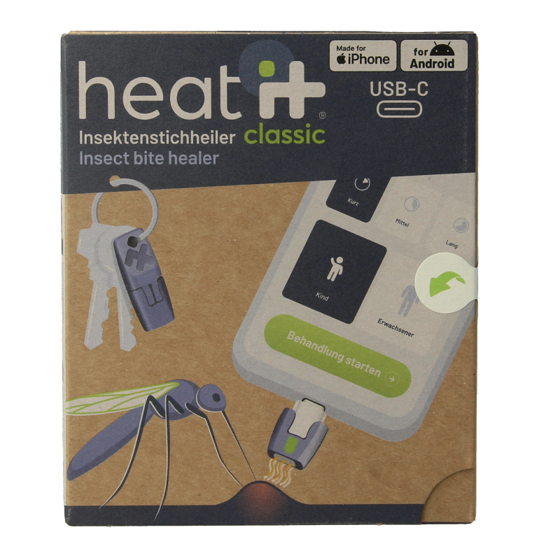 Heat-it Insect bite healer classic USB-C
