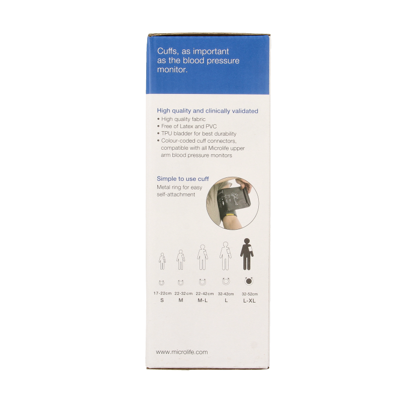 Microlife Manchet 32-52cm L-XL - Afbeelding 4