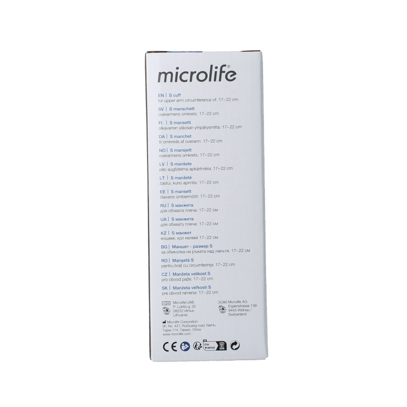 Microlife Manchet maat S 17-22 cm - Afbeelding 3