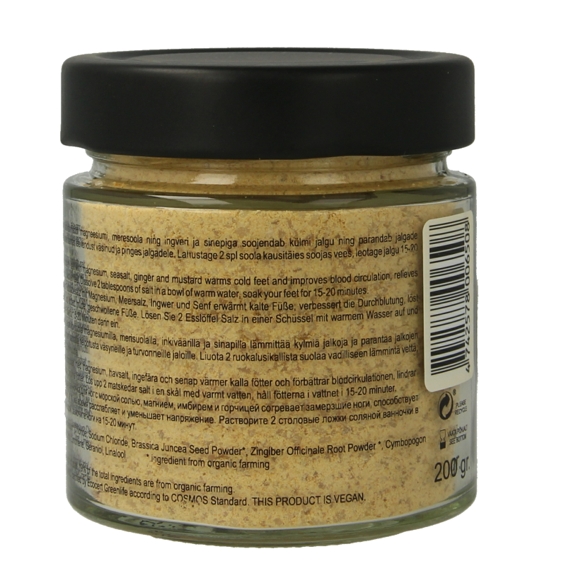 Joik Organics Organic foot bath salt warming - Afbeelding 2