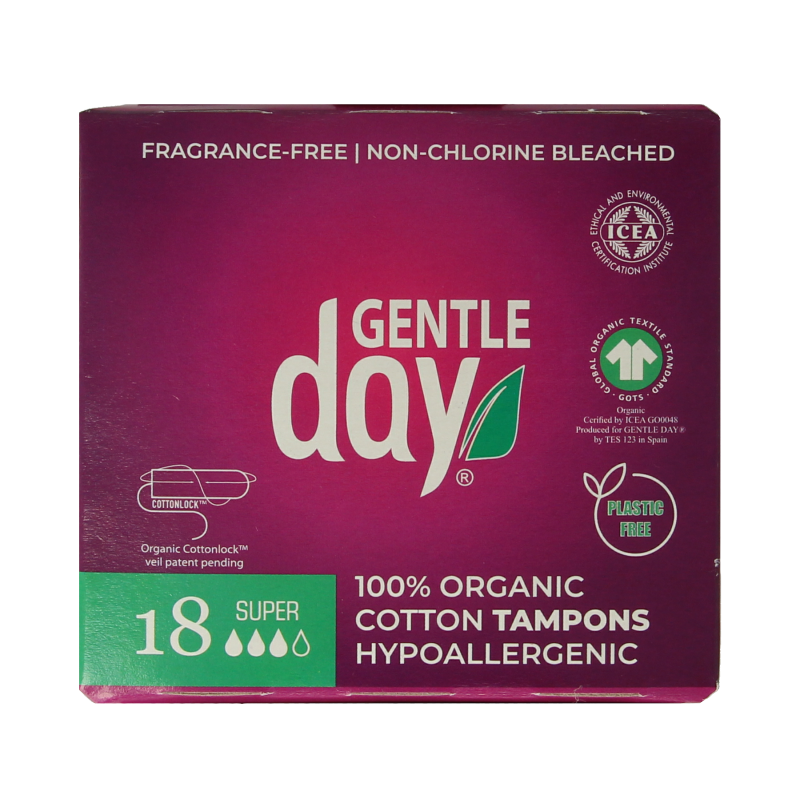 Gentle Day Tampon super