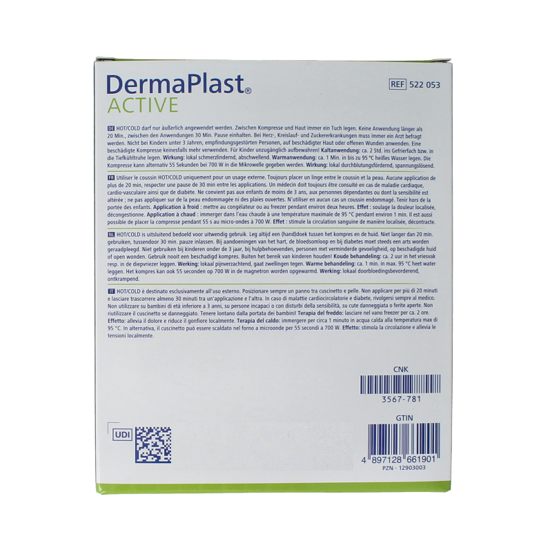 Dermaplast Active hot & cold 12 x 29cm - Afbeelding 3